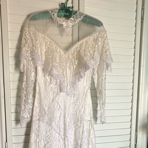 J. Harris Dresses & Skirts - Vintage J.Harris Tea Length Formal Dress Size 5/6